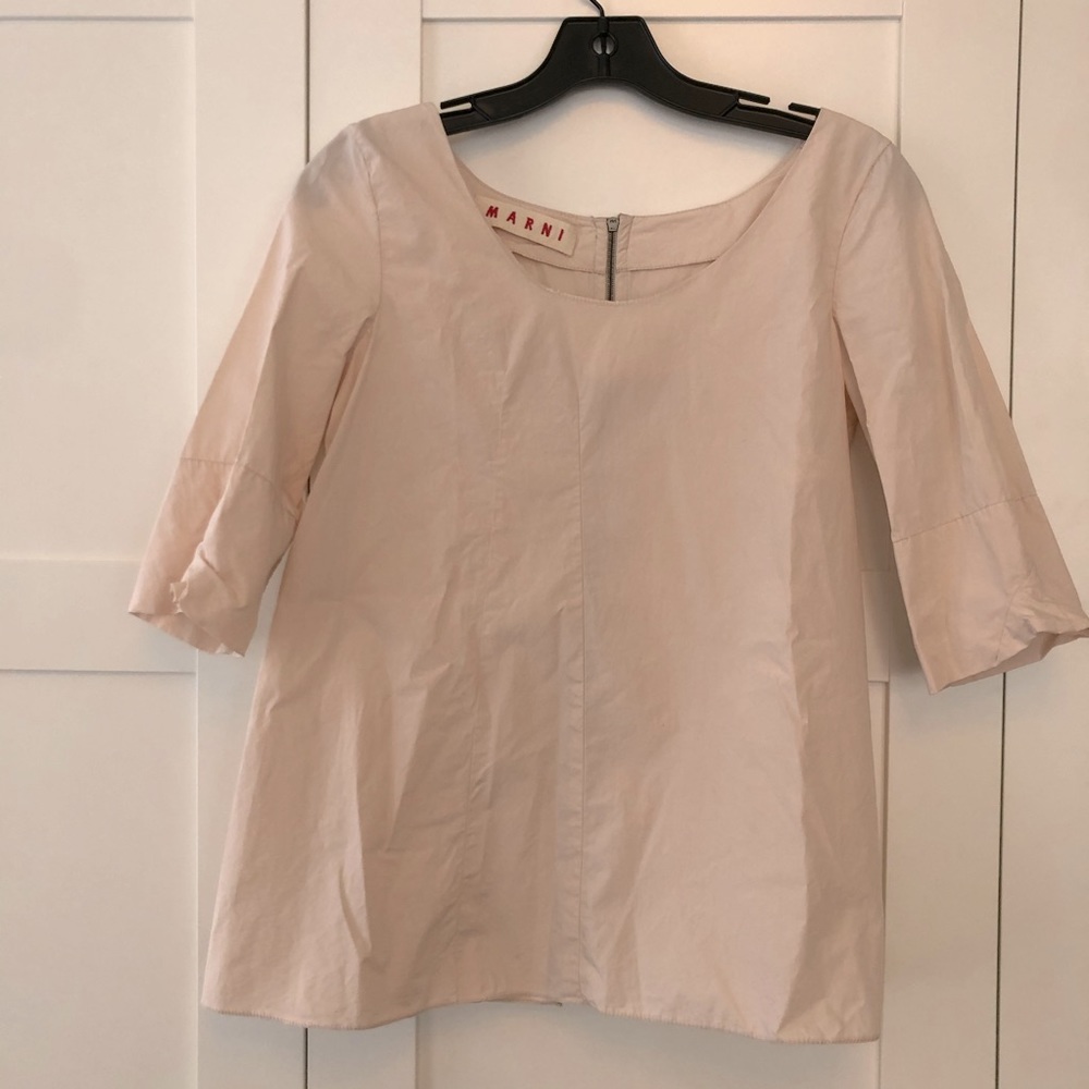 Marni Cotton Poplin Blouse